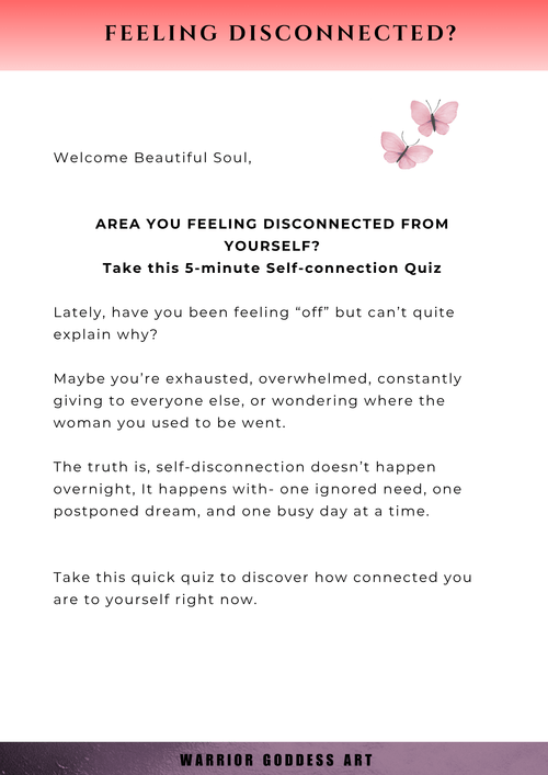 5- Minute Self-Connection Quiz