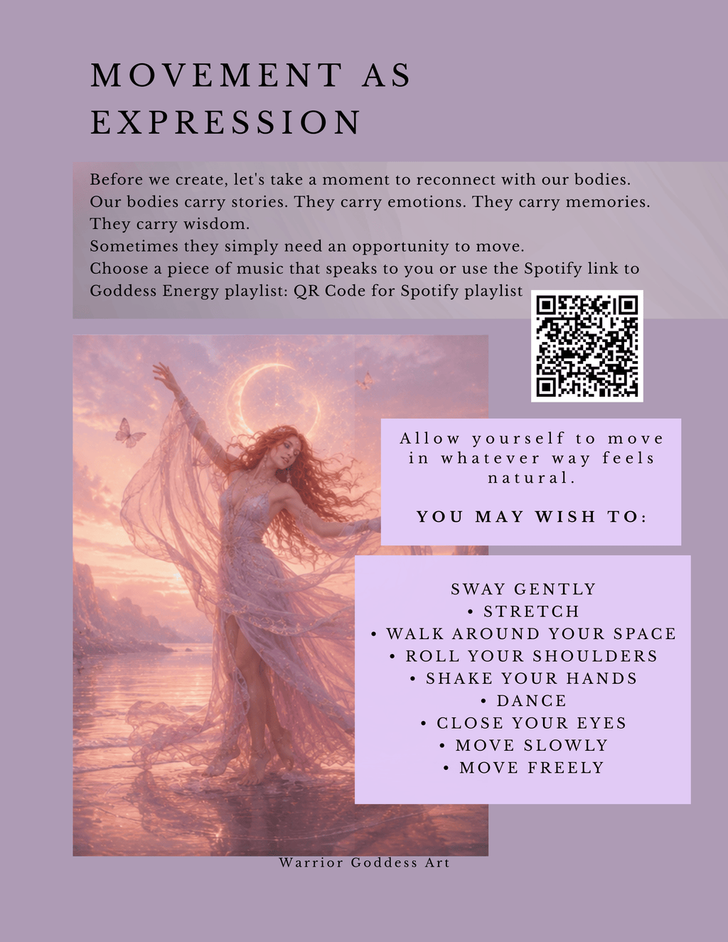 Return to Her- A 5 Day Creative Journey for Remembering Your Inner Goddess
