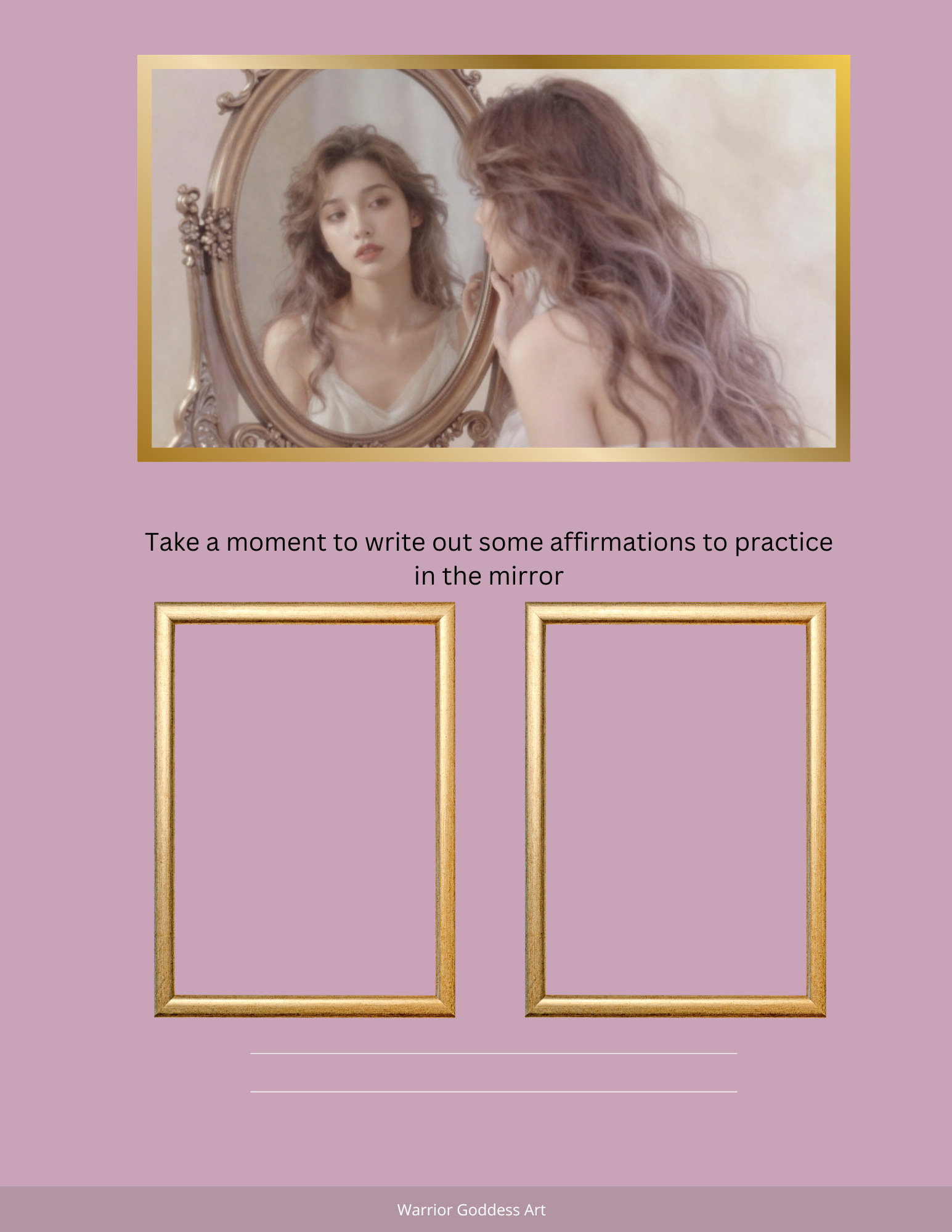 I Embrace Her- Self-love Rituals