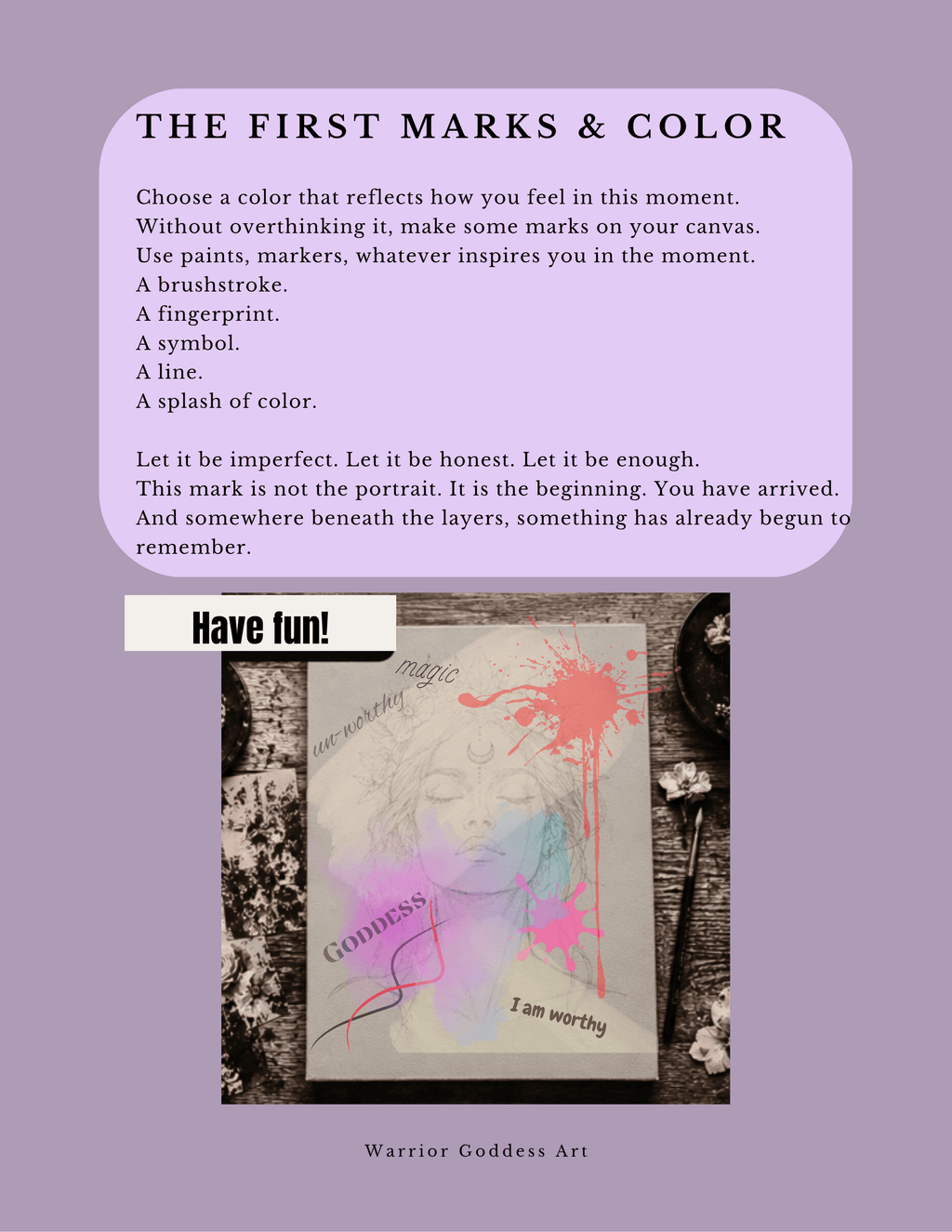 Return to Her- A 5 Day Creative Journey for Remembering Your Inner Goddess