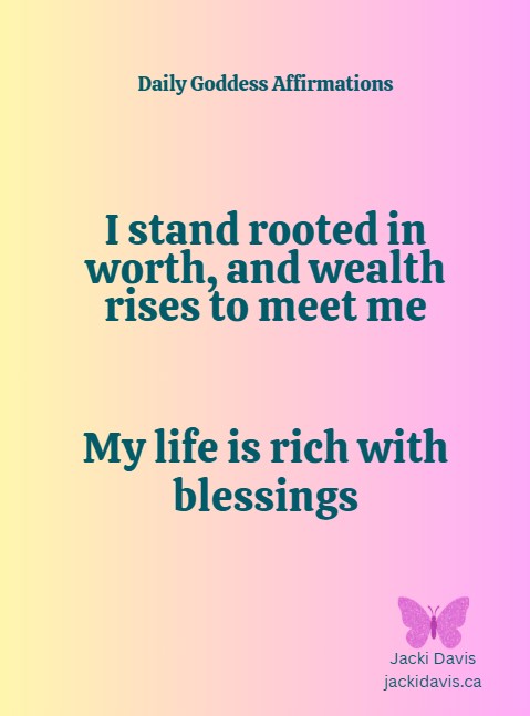 Goddess Lakshimi Affirmation Booklet